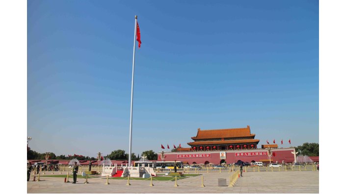 Der Tian'anmen-Platz in Peking